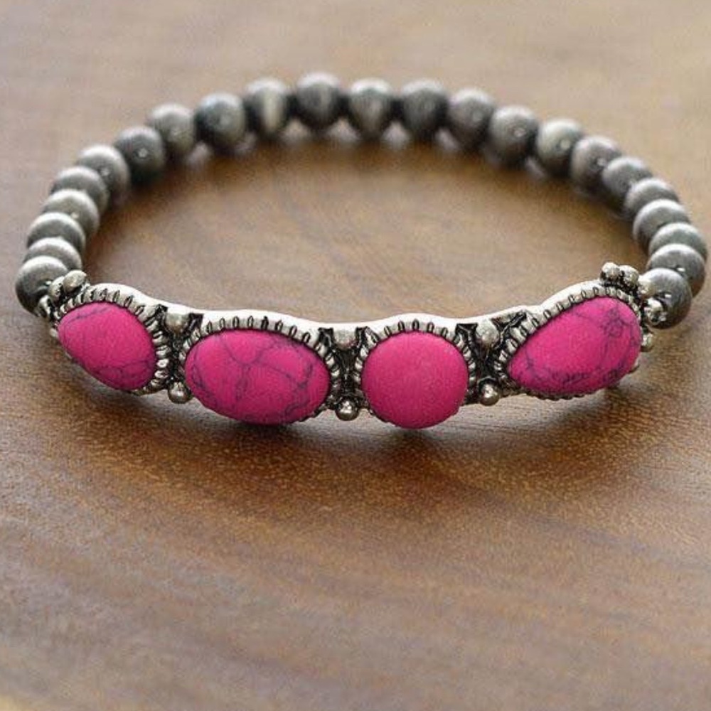 Fuchsia bracelet